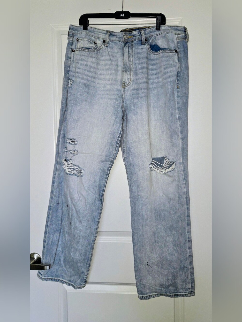 torrid Light Blue Distressed Skinny Jeans